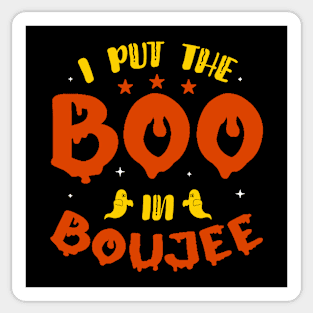 Boujee Halloween Sticker